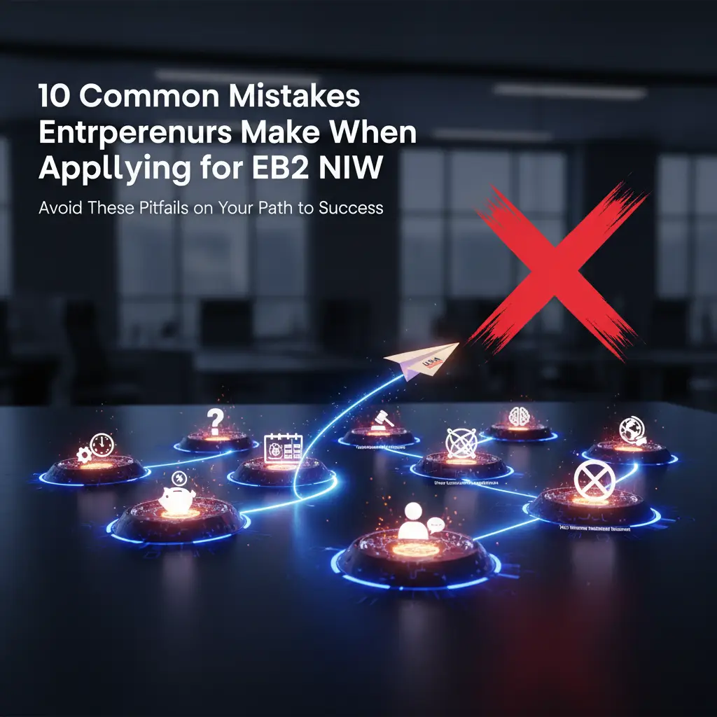 10 Common Mistakes Entrepreneurs Make When Applying for EB2 NIW