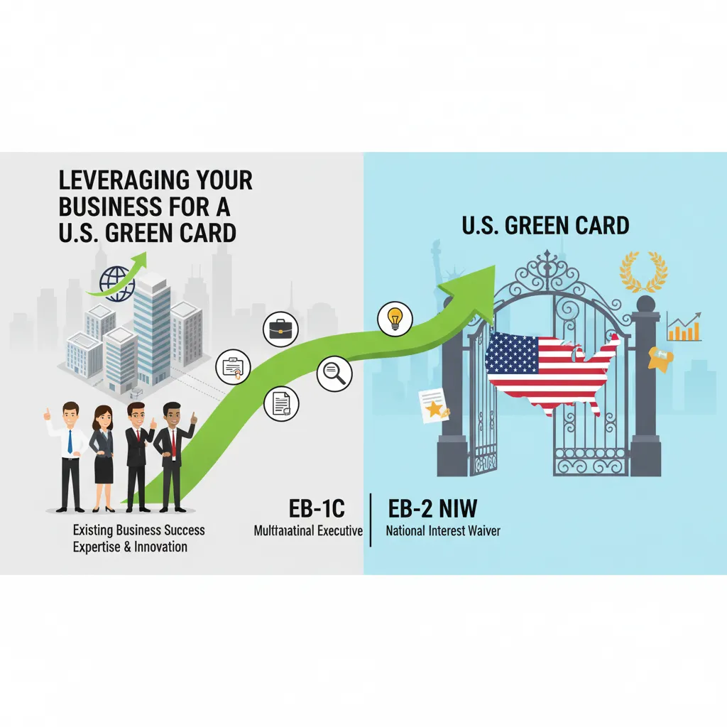 How Your Existing Business Can Help You Qualify for a U.S. Green Card